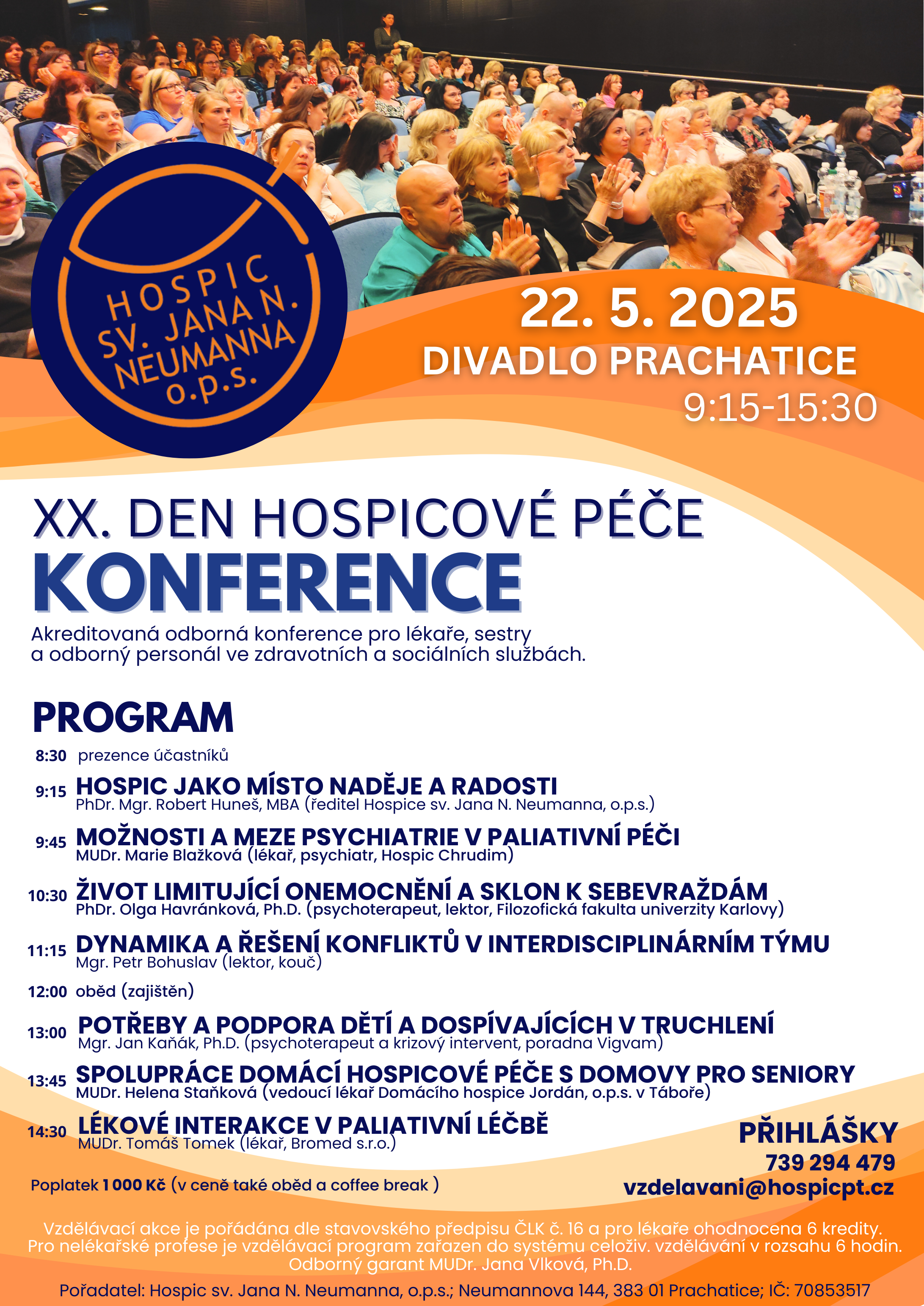 XX. DEN HOSPICOVÉ